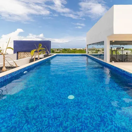 Lux 2 Bd W Balcony, Rooftop Pool In Aldea Zama