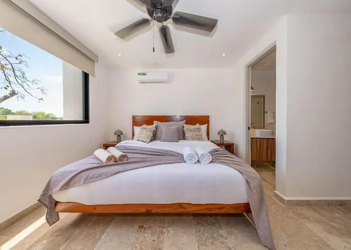 Lux 2 Bd W Balcony, Rooftop Pool In Aldea Zama Holiday home *