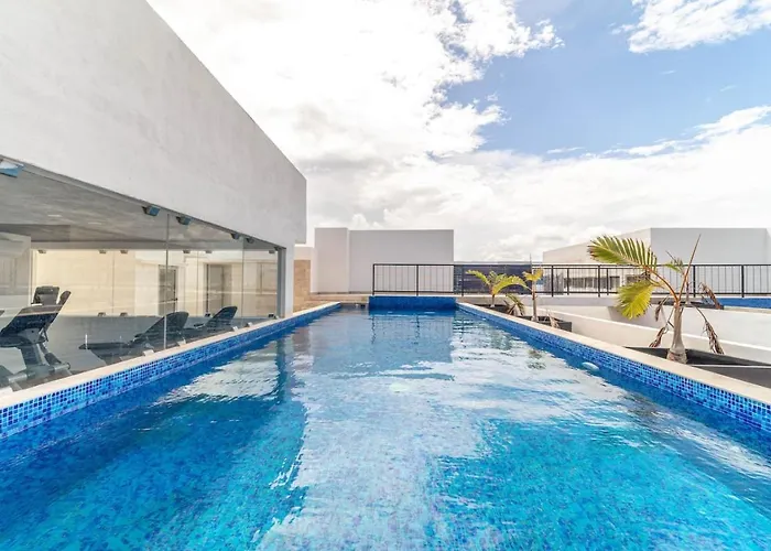 Lux 2 Bd W Balcony, Rooftop Pool In Aldea Zama Holiday home Tulum